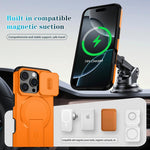 Custodia per telefono con supporto MagSafe scorrevole Camshield, For iPhone 16 Pro, For iPhone 16 Plus, For iPhone 16