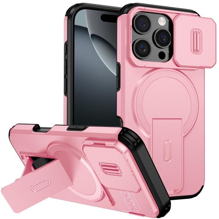 Custodia per telefono con supporto MagSafe scorrevole Camshield, For iPhone 16 Pro, For iPhone 16 Plus, For iPhone 16