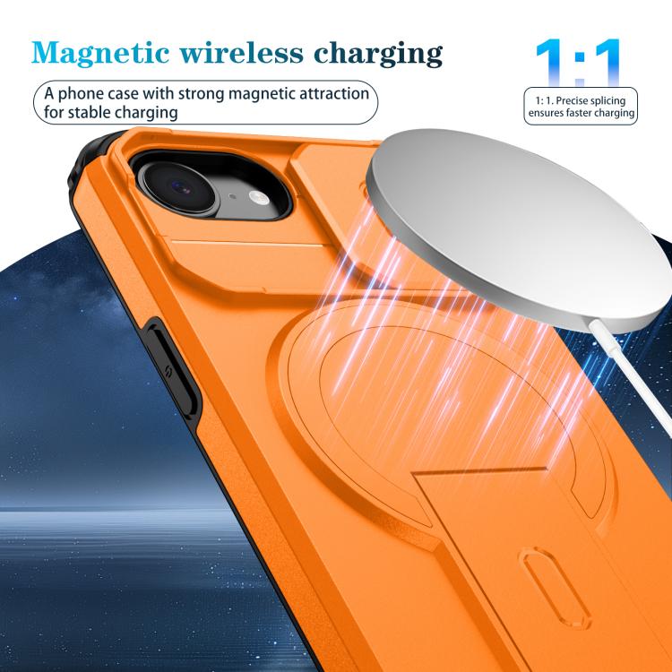 Custodia per telefono con supporto MagSafe scorrevole Camshield, For iPhone 17e / 16e, For iPhone 17 Pro Max, For iPhone 17 Pro