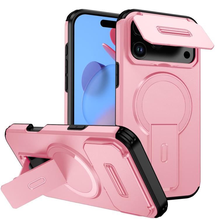 Custodia per telefono con supporto MagSafe scorrevole Camshield, For iPhone 17e / 16e, For iPhone 17 Pro Max, For iPhone 17 Pro
