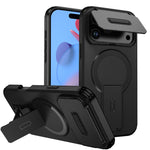 Custodia per telefono con supporto MagSafe scorrevole Camshield, For iPhone 17e / 16e, For iPhone 17 Pro Max, For iPhone 17 Pro