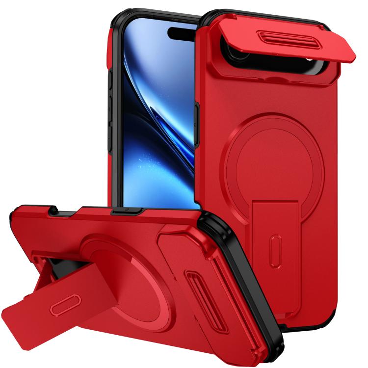 Custodia per telefono con supporto MagSafe scorrevole Camshield, For iPhone 17, For iPhone Air, For iPhone 16 Pro Max