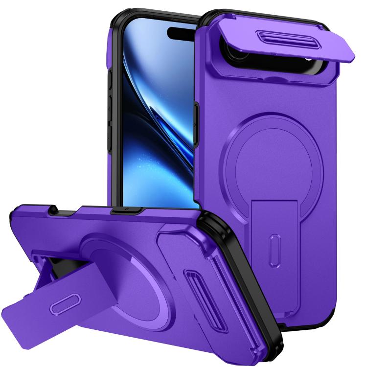 Custodia per telefono con supporto MagSafe scorrevole Camshield, For iPhone 17, For iPhone Air, For iPhone 16 Pro Max