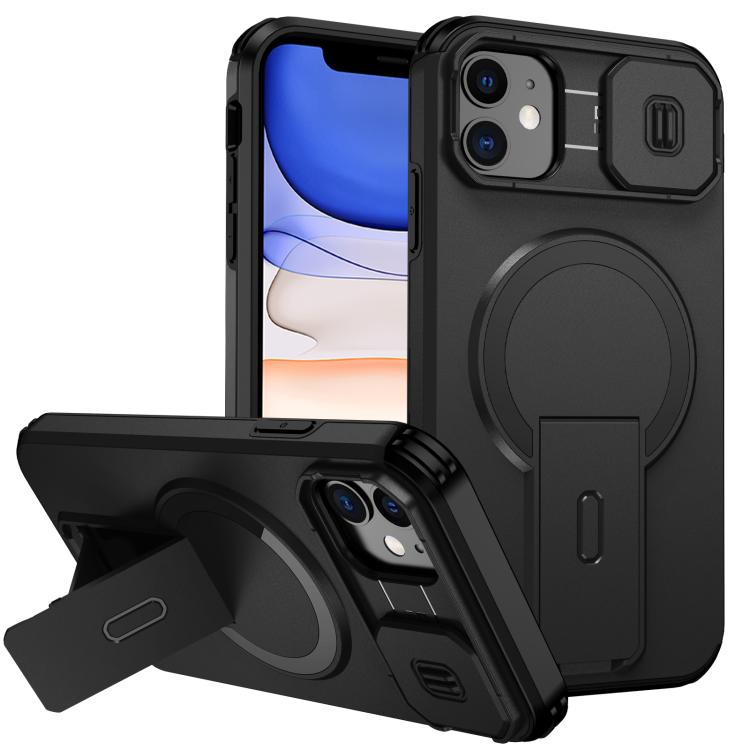 Custodia per telefono con supporto MagSafe scorrevole Camshield, For iPhone 11 Pro Max, For iPhone 11, For iPhone 11 Pro