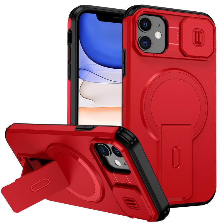 Custodia per telefono con supporto MagSafe scorrevole Camshield, For iPhone 11 Pro Max, For iPhone 11, For iPhone 11 Pro