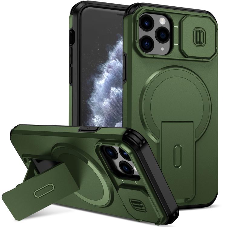 Custodia per telefono con supporto MagSafe scorrevole Camshield, For iPhone 11 Pro Max, For iPhone 11, For iPhone 11 Pro