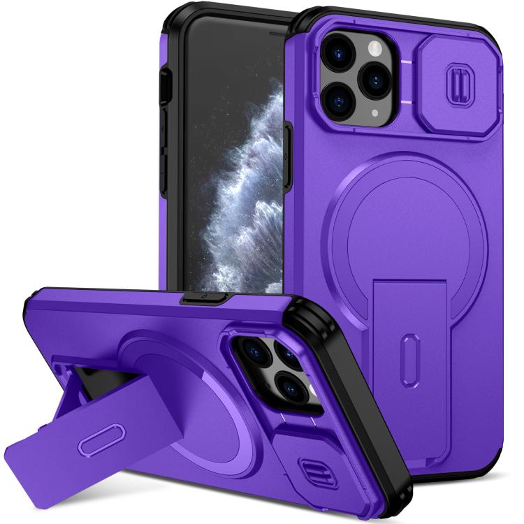 Custodia per telefono con supporto MagSafe scorrevole Camshield, For iPhone 11 Pro Max, For iPhone 11, For iPhone 11 Pro