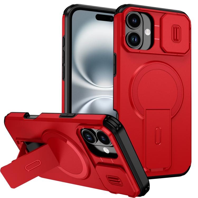 Custodia per telefono con supporto MagSafe scorrevole Camshield, For iPhone 16 Pro, For iPhone 16 Plus, For iPhone 16