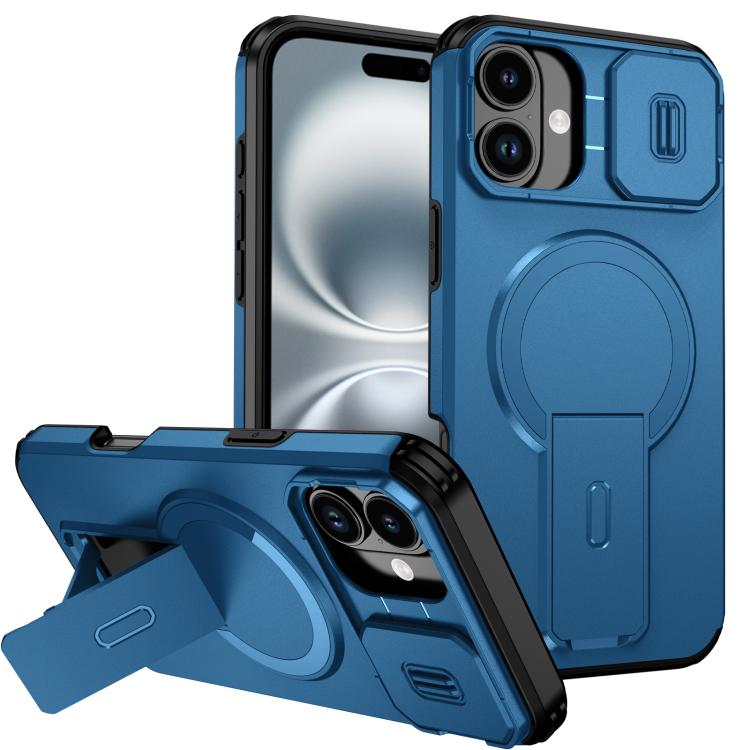Custodia per telefono con supporto MagSafe scorrevole Camshield, For iPhone 16 Pro, For iPhone 16 Plus, For iPhone 16