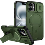 Custodia per telefono con supporto MagSafe scorrevole Camshield, For iPhone 16 Pro, For iPhone 16 Plus, For iPhone 16