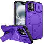 Custodia per telefono con supporto MagSafe scorrevole Camshield, For iPhone 16 Pro, For iPhone 16 Plus, For iPhone 16