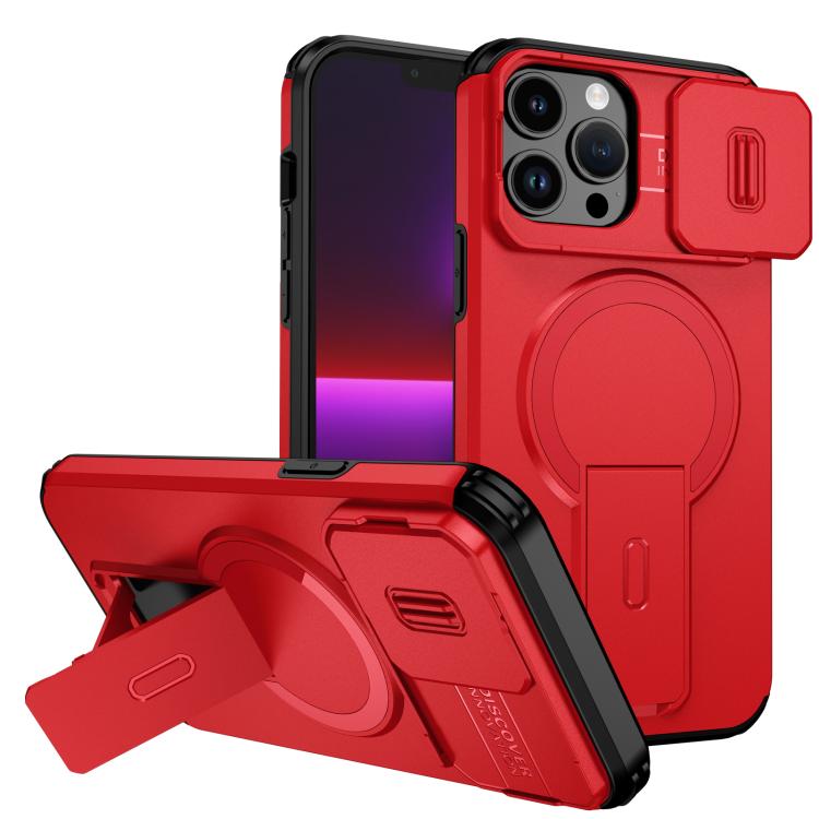 Custodia per telefono con supporto MagSafe scorrevole Camshield, For iPhone 14 Pro Max, For iPhone 13 Pro Max, For iPhone 13 Pro