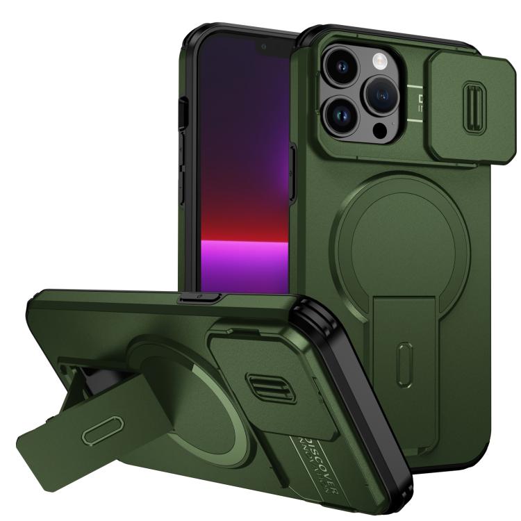 Custodia per telefono con supporto MagSafe scorrevole Camshield, For iPhone 14 Pro Max, For iPhone 13 Pro Max, For iPhone 13 Pro