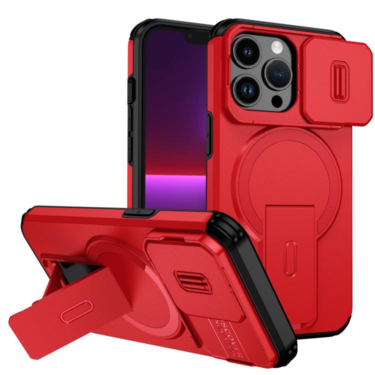 Custodia per telefono con supporto MagSafe scorrevole Camshield, For iPhone 14 Pro Max, For iPhone 13 Pro Max, For iPhone 13 Pro
