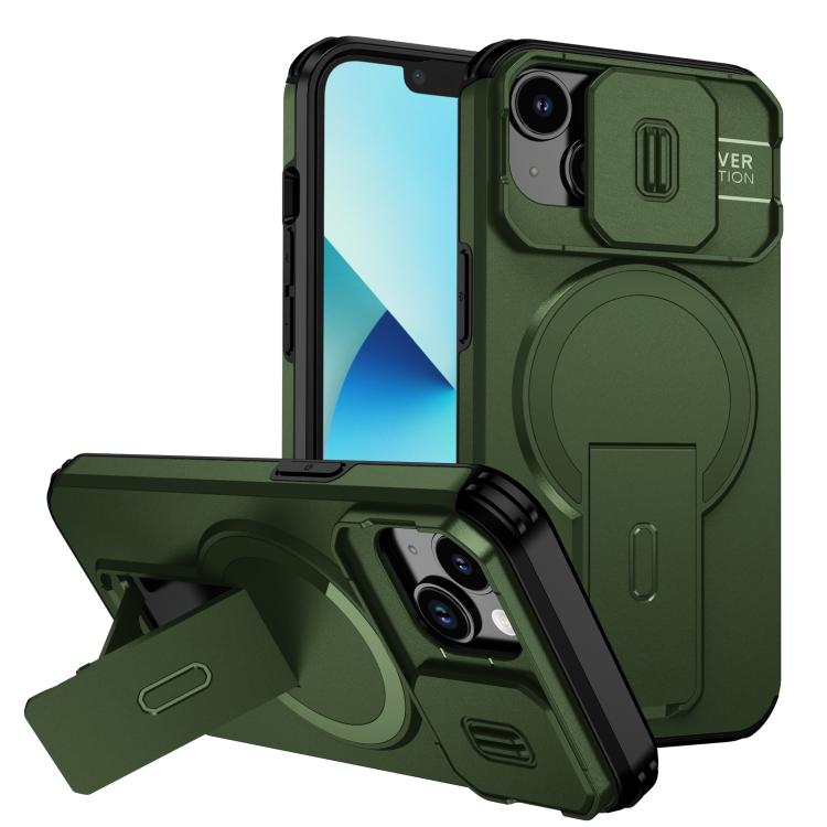Custodia per telefono con supporto MagSafe scorrevole Camshield, For iPhone 15, For iPhone 14 / 13, For iPhone 14 Pro