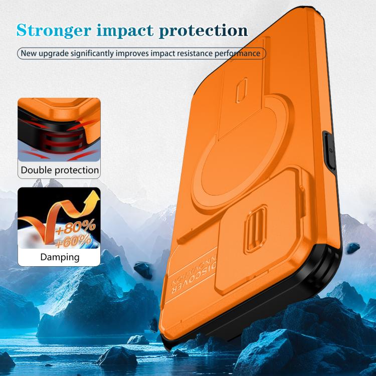 Custodia per telefono con supporto MagSafe scorrevole Camshield, For iPhone 14 Pro Max, For iPhone 13 Pro Max, For iPhone 13 Pro