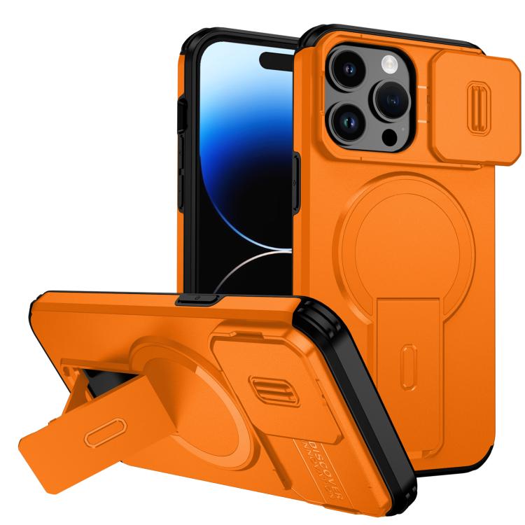 Custodia per telefono con supporto MagSafe scorrevole Camshield, For iPhone 15, For iPhone 14 / 13, For iPhone 14 Pro