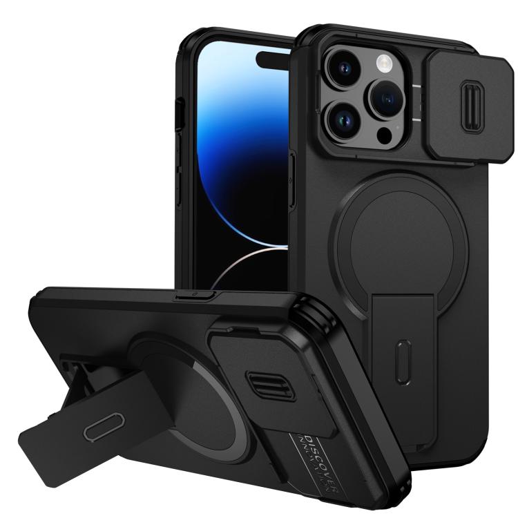 Custodia per telefono con supporto MagSafe scorrevole Camshield, For iPhone 15, For iPhone 14 / 13, For iPhone 14 Pro