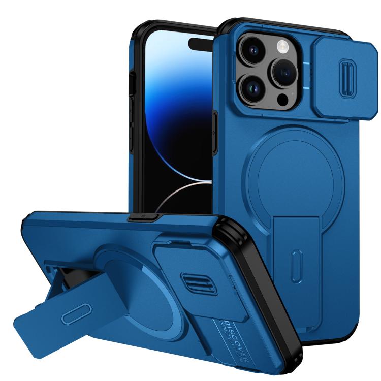 Custodia per telefono con supporto MagSafe scorrevole Camshield, For iPhone 15, For iPhone 14 / 13, For iPhone 14 Pro