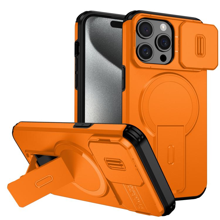 Custodia per telefono con supporto MagSafe scorrevole Camshield, For iPhone 15 Pro Max, For iPhone 15 Pro, For iPhone 15 Plus / 14 Plus