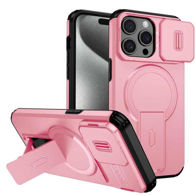 Custodia per telefono con supporto MagSafe scorrevole Camshield, For iPhone 15 Pro Max, For iPhone 15 Pro, For iPhone 15 Plus / 14 Plus