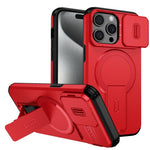 Custodia per telefono con supporto MagSafe scorrevole Camshield, For iPhone 15 Pro Max, For iPhone 15 Pro, For iPhone 15 Plus / 14 Plus