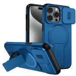 Custodia per telefono con supporto MagSafe scorrevole Camshield, For iPhone 15 Pro Max, For iPhone 15 Pro, For iPhone 15 Plus / 14 Plus