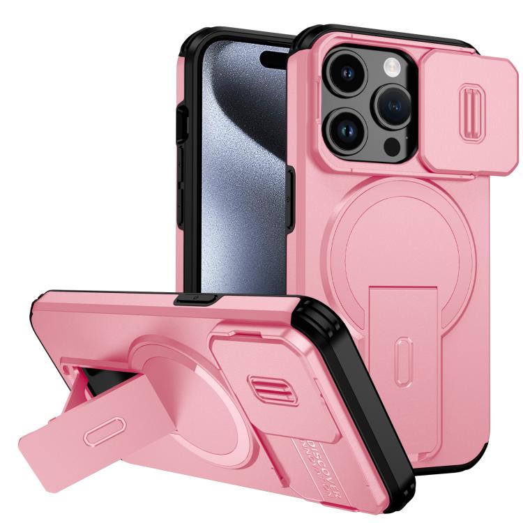 Custodia per telefono con supporto MagSafe scorrevole Camshield, For iPhone 15 Pro Max, For iPhone 15 Pro, For iPhone 15 Plus / 14 Plus