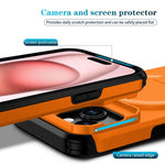 Custodia per telefono con supporto MagSafe scorrevole Camshield, For iPhone 15, For iPhone 14 / 13, For iPhone 14 Pro