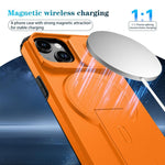 Custodia per telefono con supporto MagSafe scorrevole Camshield, For iPhone 15, For iPhone 14 / 13, For iPhone 14 Pro