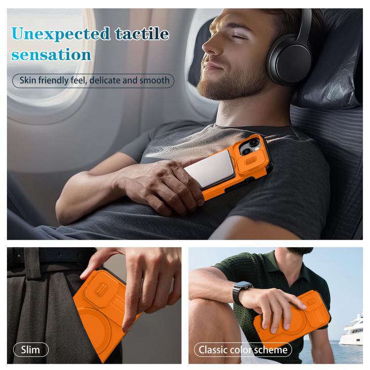 Custodia per telefono con supporto MagSafe scorrevole Camshield, For iPhone 15, For iPhone 14 / 13, For iPhone 14 Pro