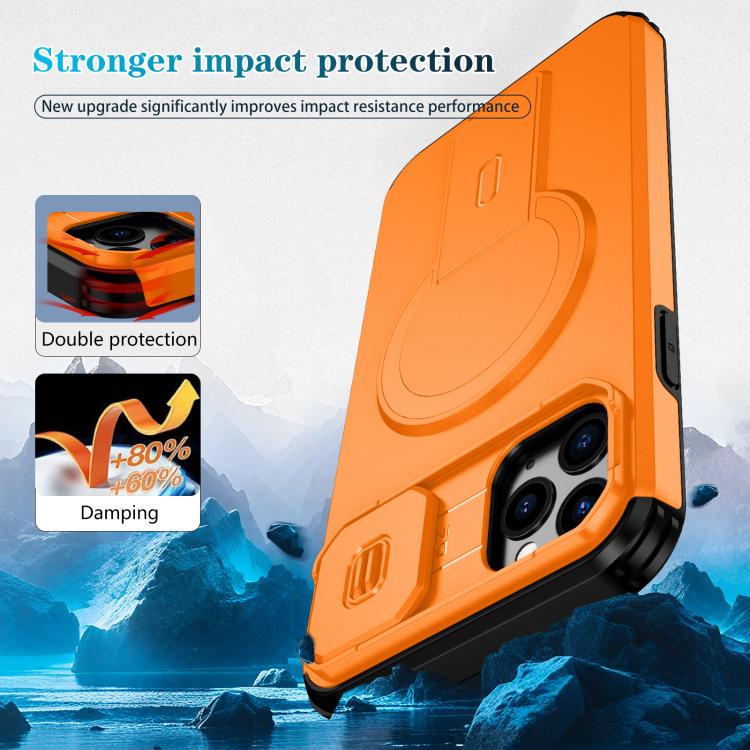 Custodia per telefono con supporto MagSafe scorrevole Camshield, For iPhone 11 Pro Max, For iPhone 11, For iPhone 11 Pro