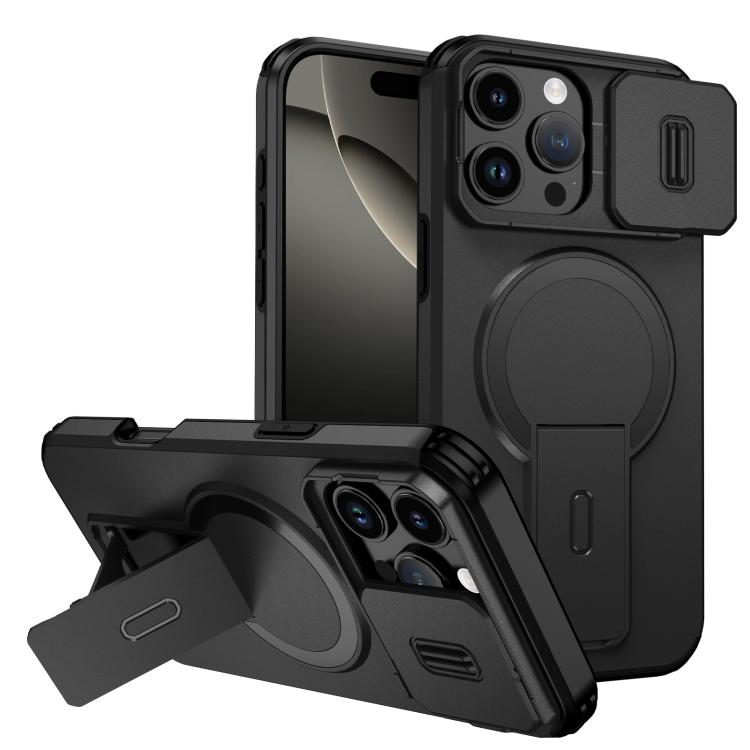 Custodia per telefono con supporto MagSafe scorrevole Camshield, For iPhone 17, For iPhone Air, For iPhone 16 Pro Max