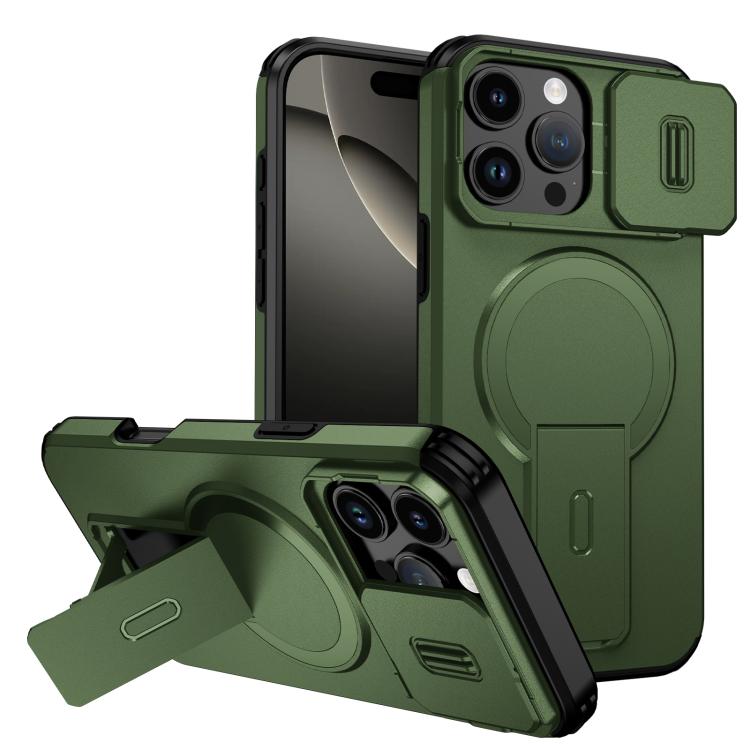 Custodia per telefono con supporto MagSafe scorrevole Camshield, For iPhone 17, For iPhone Air, For iPhone 16 Pro Max