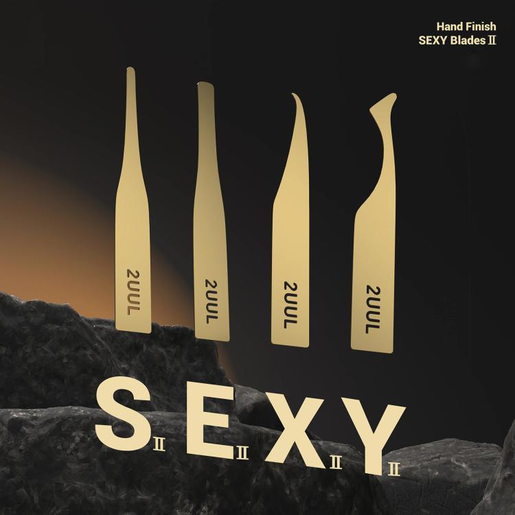 Set di 2 lame SEXY con finitura a mano 2UUL DA61, 2UUL DA61