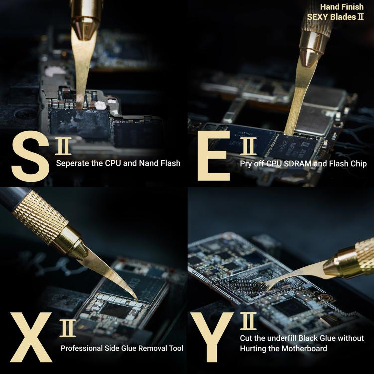 Set di 2 lame SEXY con finitura a mano 2UUL DA61, 2UUL DA61