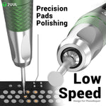 Smerigliatrice a motore senza nucleo 2UUL DA85 CVT Pro con 10 testine abrasive DA82, 2UUL DA85