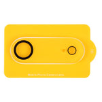 Pellicola per fotocamera con dorso in vetro temperato ad arco grande, serigrafata., For iPhone 17 Pro Max, For iPhone 17 Pro, For iPhone Air