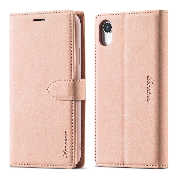 Custodia in pelle con supporto per iPhone XR