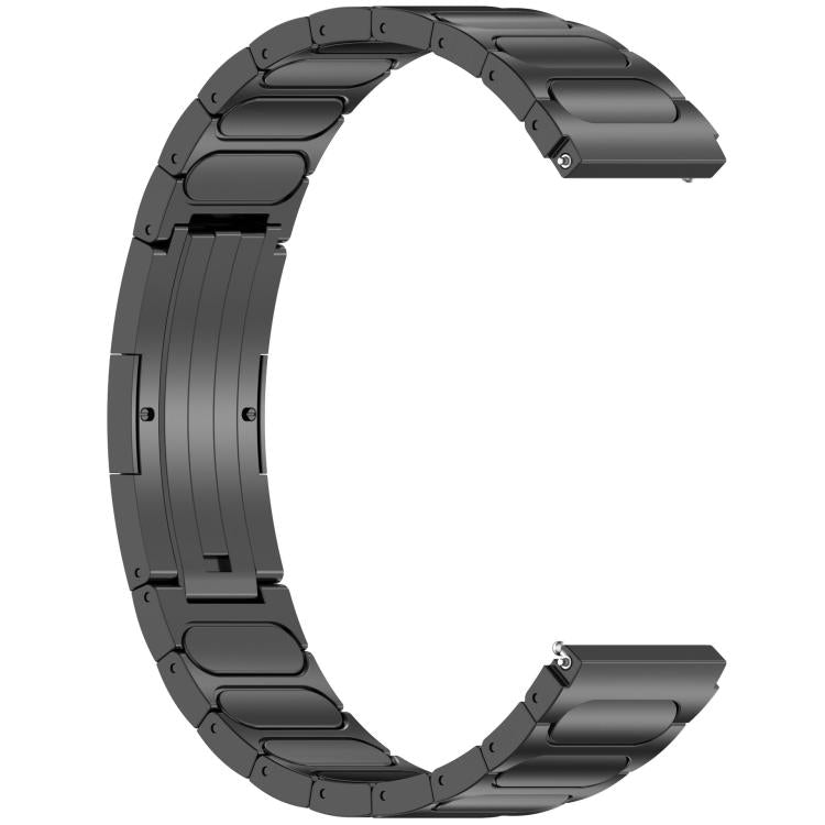 Cinturino per orologio in lega di titanio con fibbia rotonda a forma di I., 22mm