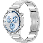 Cinturino per orologio in lega di titanio con fibbia rotonda a forma di I., 22mm