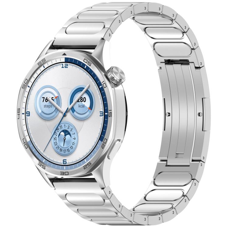 Cinturino per orologio in lega di titanio con fibbia rotonda a forma di I., 22mm
