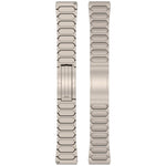 Cinturino per orologio in lega di titanio con fibbia rotonda a forma di I., 22mm