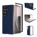 Custodia protettiva per telefono con texture in fibra di carbonio., For Galaxy Z Fold8 Ultra 5G, For Samsung Galaxy Z Fold7 5G