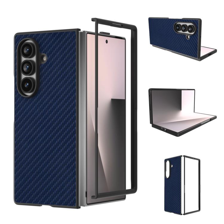Custodia protettiva per telefono con texture in fibra di carbonio., For Galaxy Z Fold8 Ultra 5G, For Samsung Galaxy Z Fold7 5G