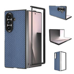 Custodia protettiva per telefono con texture in fibra di carbonio., For Galaxy Z Fold8 Ultra 5G, For Samsung Galaxy Z Fold7 5G