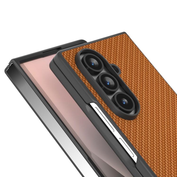 Custodia protettiva per telefono con texture in fibra di carbonio., For Galaxy Z Fold8 Ultra 5G, For Samsung Galaxy Z Fold7 5G
