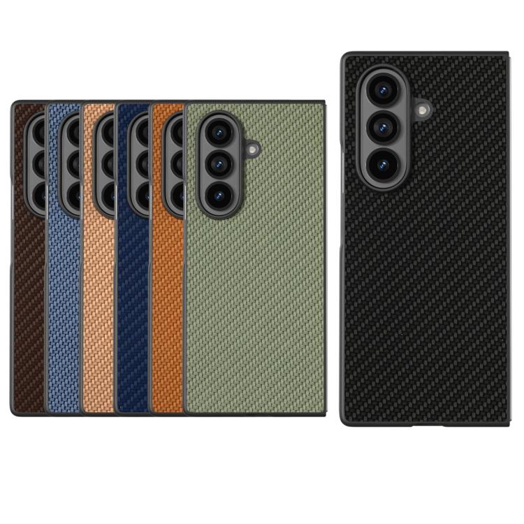 Custodia protettiva per telefono con texture in fibra di carbonio., For Galaxy Z Fold8 Ultra 5G, For Samsung Galaxy Z Fold7 5G