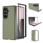 Custodia protettiva per telefono con texture in fibra di carbonio., For Galaxy Z Fold8 Ultra 5G, For Samsung Galaxy Z Fold7 5G