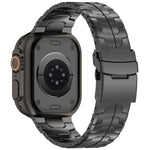 Cinturino per orologio in lega di titanio con chiusura di sicurezza removibile., For Apple Watch 46mm / 49mm / 45mm / 44mm, For Apple Watch 42mm / 41mm / 40mm / 38mm